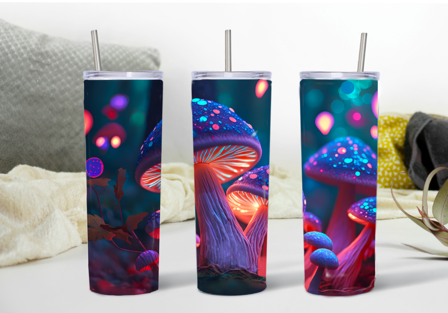 Trippy Mushroom Tumbler