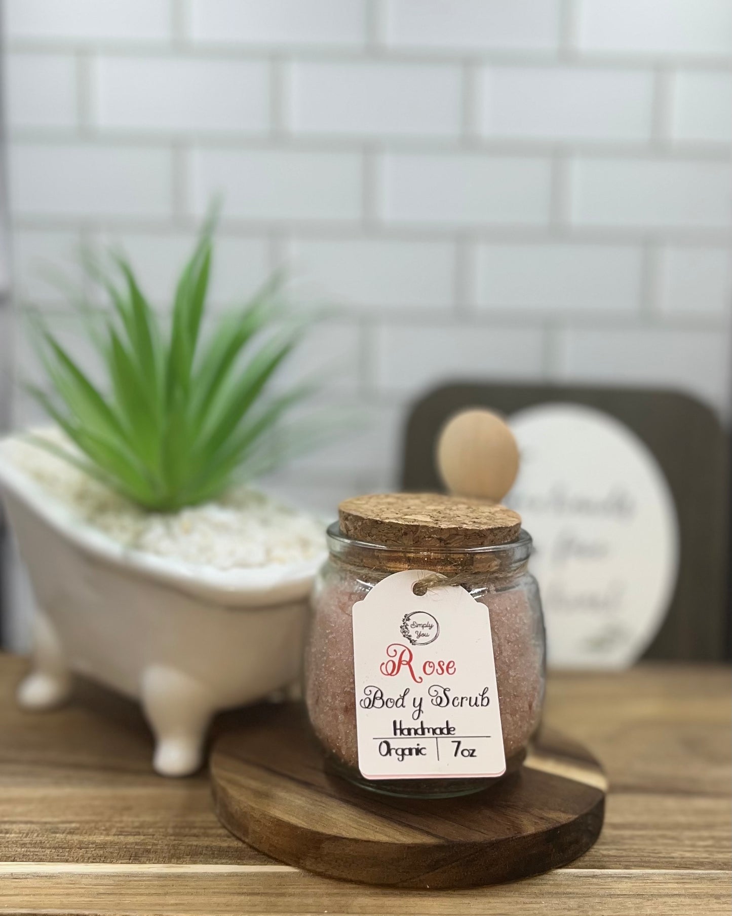 Rose Body Scrub